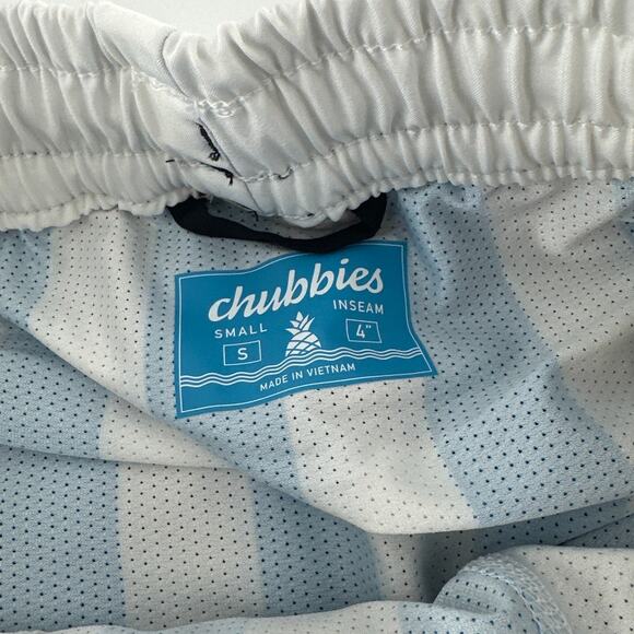 Chubbies Black The Under the Capes Lined Classic Swim Trunk Size S - Picture 7 of 12